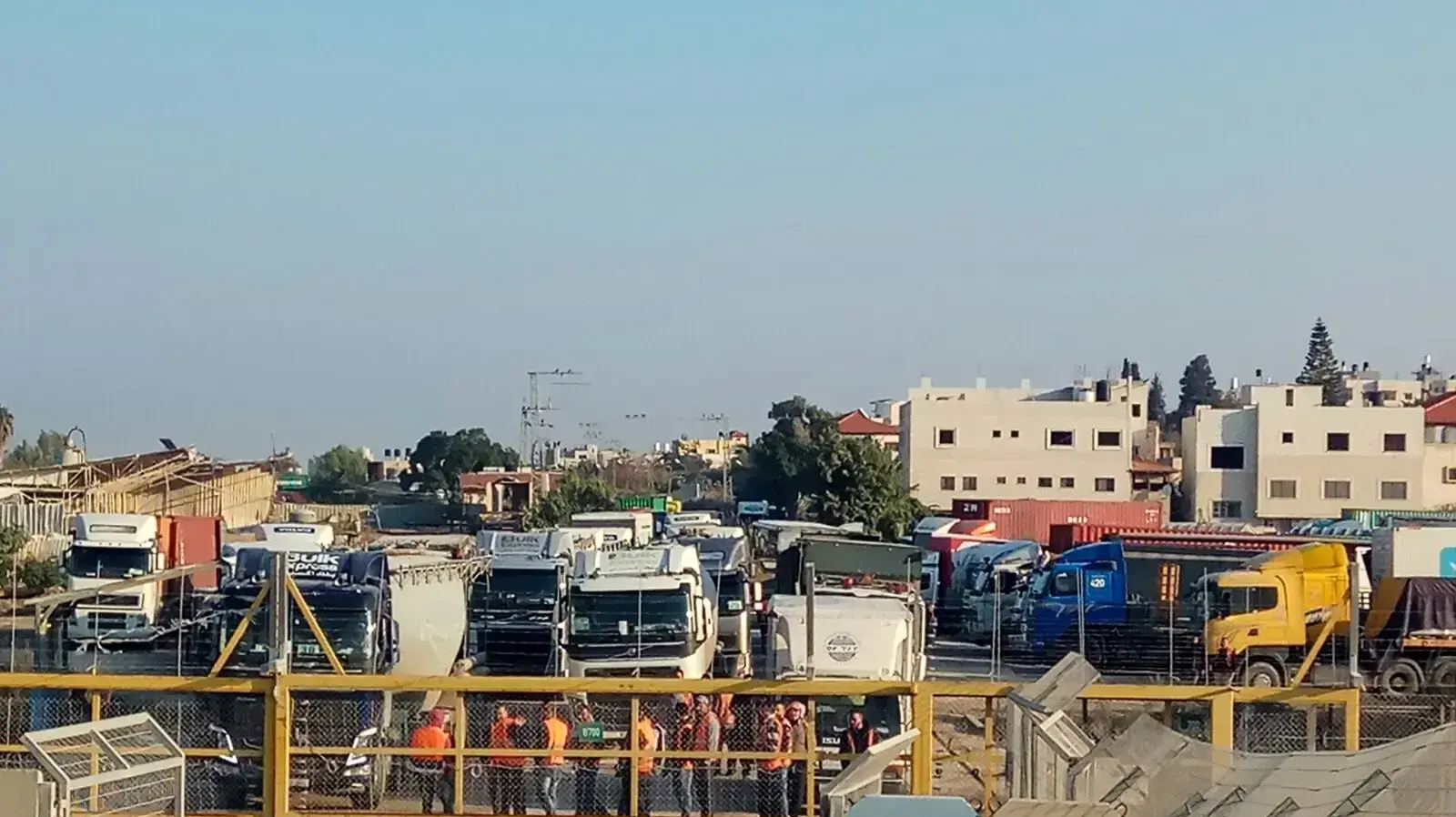 מעבר שער אפרים 28 בנובמבר 2017