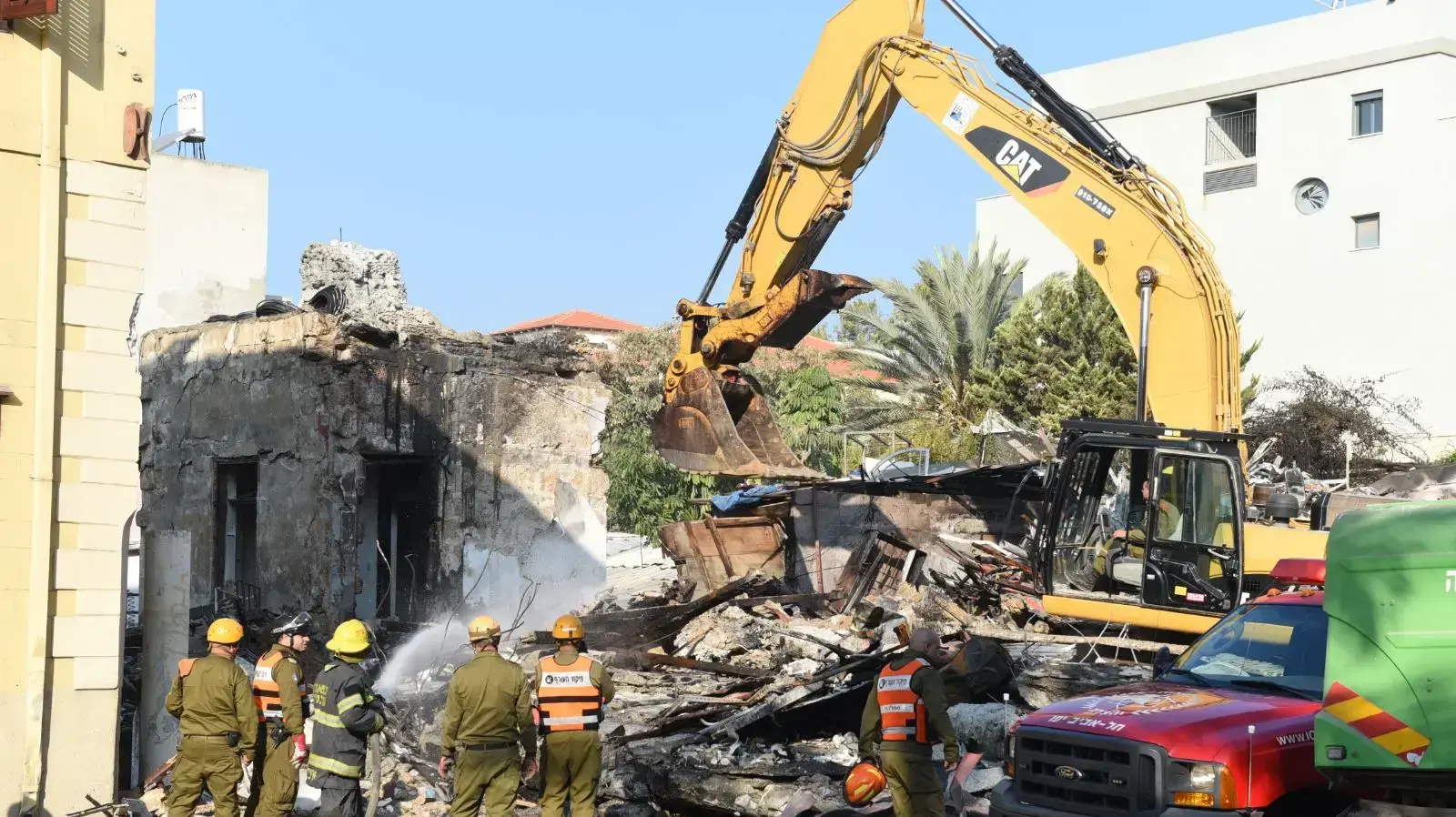 פיקוד העורף בפיצוץ בבניין ברחוב יפת ביפו, 28 בנובמבר 2017 פיקוד העורף בפיצוץ בבניין ברחוב יפת ביפו, 28 בנובמבר 2017