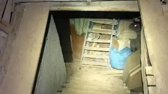 המרתף בו הוחזקה שפחת מין באיטליה