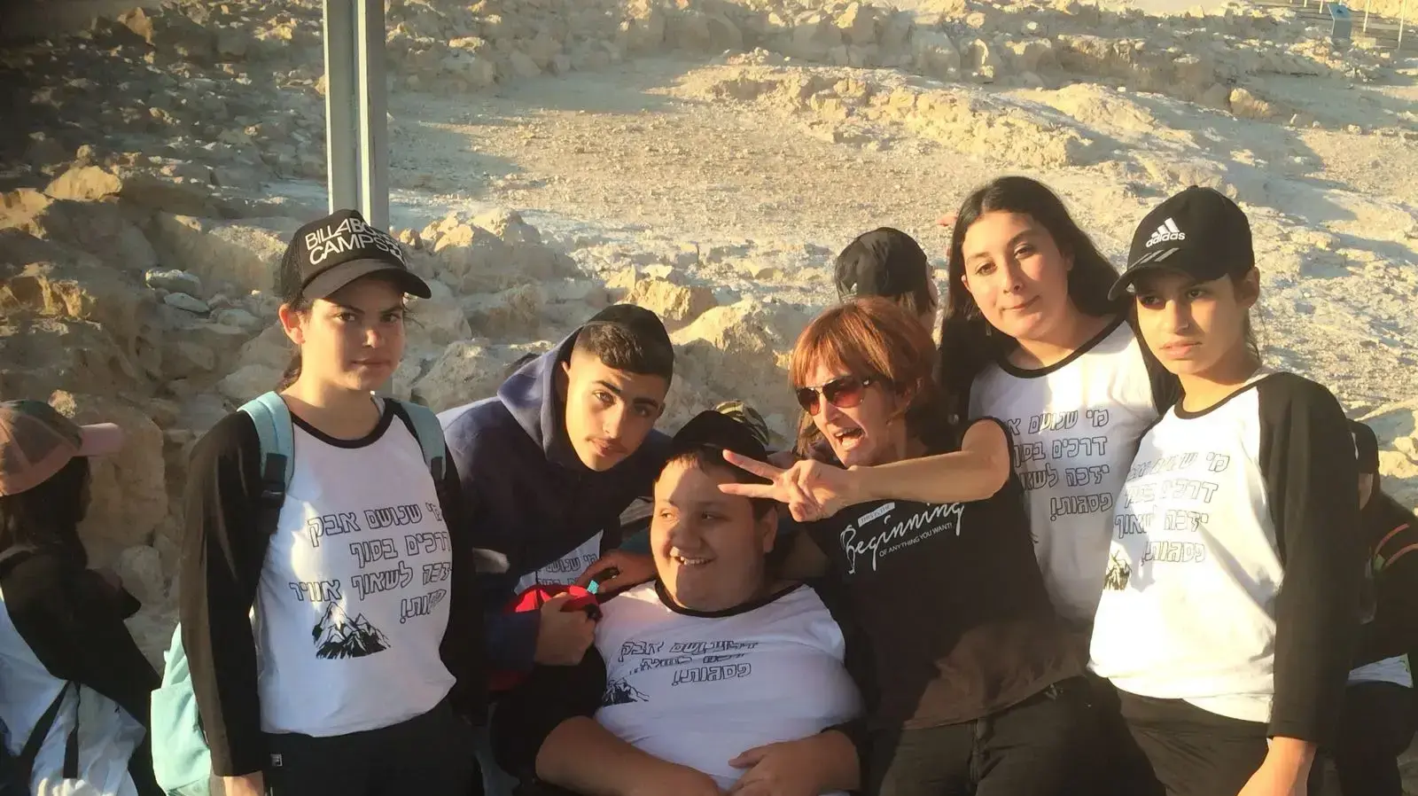 הנער מתן דדון שזכה לראשונה לטייל עם הכתה שלו הנער מתן דדון שזכה לראשונה לטייל עם הכתה שלו