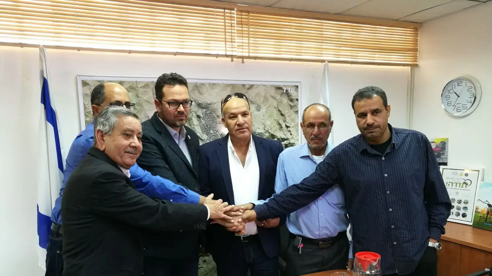ראשי רשויות מכסייפה בעיריית ערד, 5 בדצמבר 2017