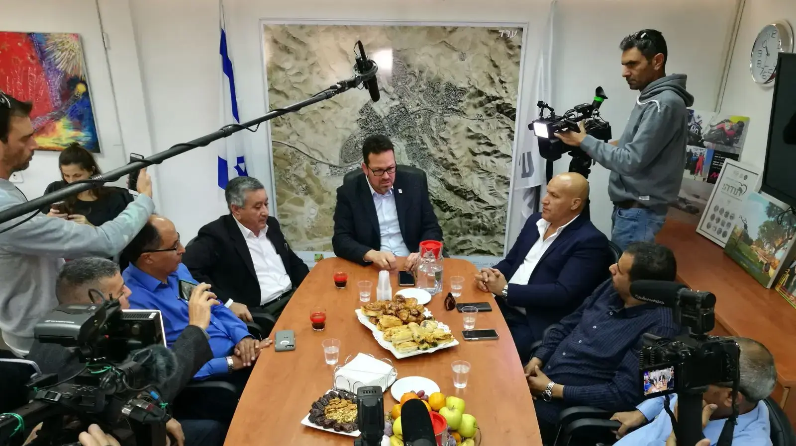 ראשי רשויות מכסייפה בעיריית ערד, 5 בדצמבר 2017 ראשי רשויות מכסייפה בעיריית ערד, 5 בדצמבר 2017