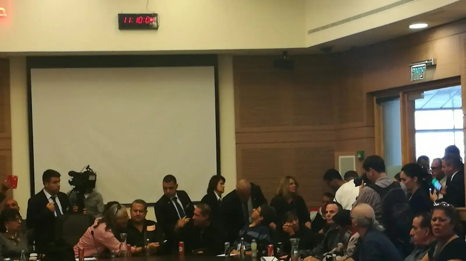 דיון וועדת הרווחה והעבודה, כנסת, ירושלים, 5 בדצמבר 2017