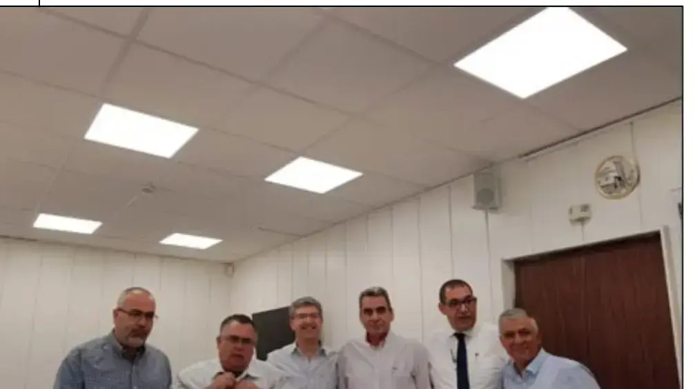 דוד ביטן בעיריית רמלה במהלך פגישה עם יו?ר הוואקף וראש מקפחת גרושי- עדנאן גרושי 5 בדצמבר 2017 דוד ביטן בעיריית רמלה במהלך פגישה עם יו?ר הוואקף וראש מקפחת גרושי- עדנאן גרושי 5 בדצמבר 2017