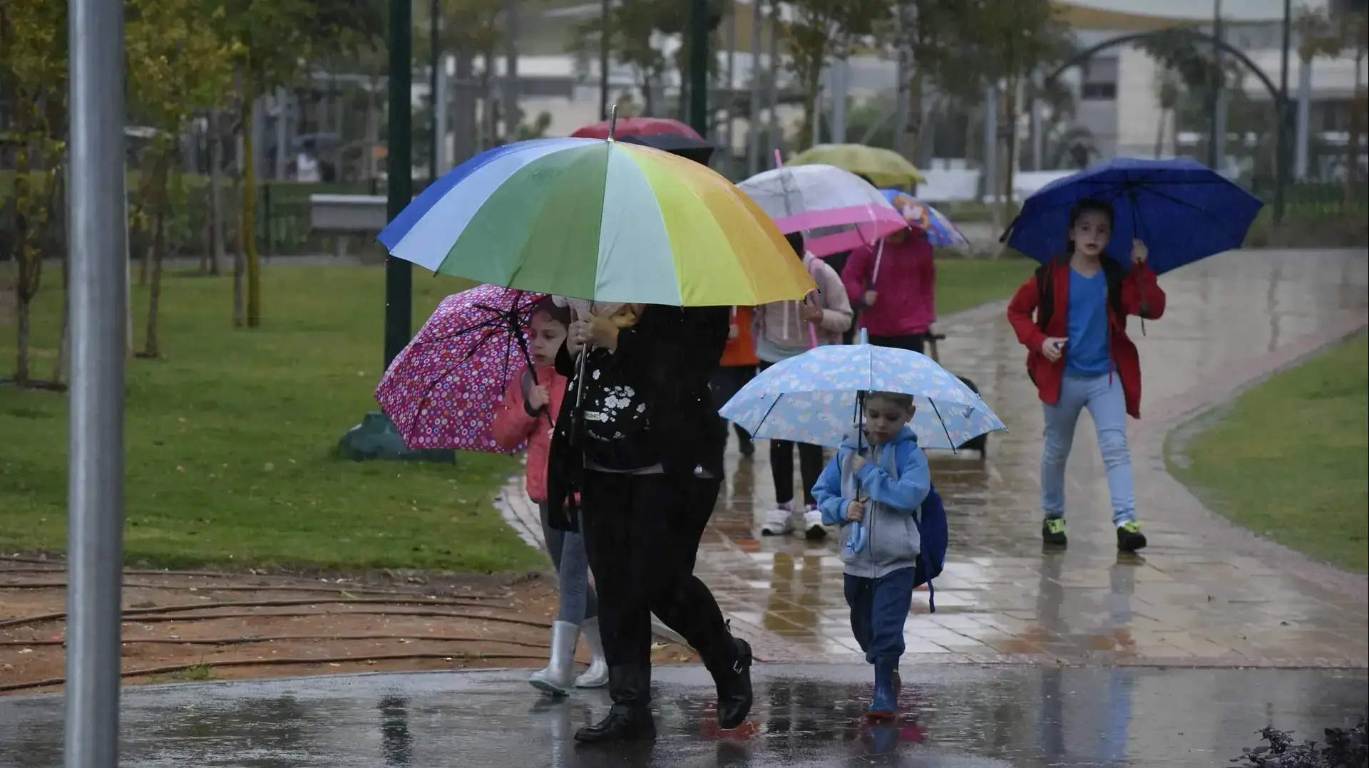 גשם בפתח תקווה 6 בדצמבר 2017 גשם בפתח תקווה 6 בדצמבר 2017