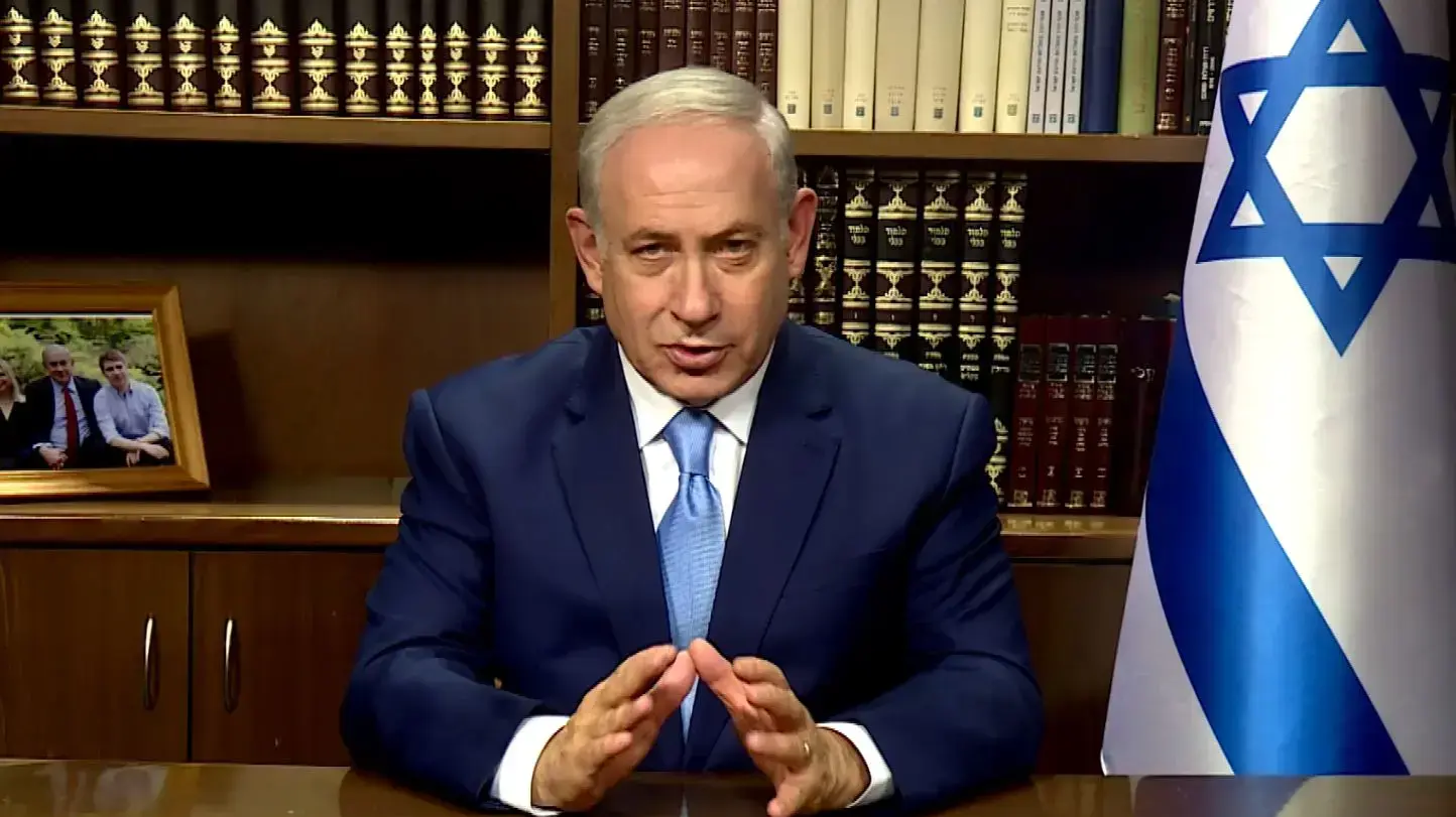ראש הממשלה בנימין נתניהו מגיב על העברת השגרירות האמריקאית בישראל לירושלים, 6 בדצמבר 2017
