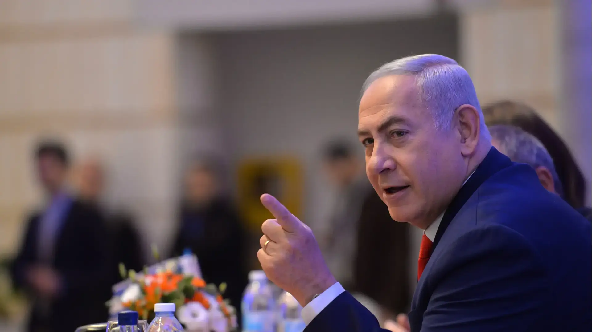 ראש הממשלה בנימין נתניהו בכנס הבינלאומי השני לדיפלומטיה דיגיטלית במשרד החוץ, ירושלים, 7 בדצמבר 2017