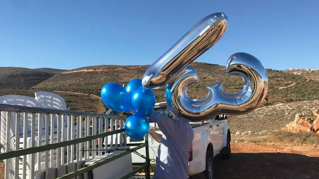 בלוני יום הולדת בטיול בר המצווה של אביאל ליבמן בלוני יום הולדת בטיול בר המצווה של אביאל ליבמן