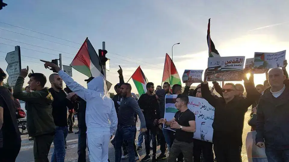 עימותים בעקבות החלטת טראמפ על הכרזת ירושלים כעיר הבירה של ישראל, ואדי ערה, 9 בדצמבר 2017 עימותים בעקבות החלטת טראמפ על הכרזת ירושלים כעיר הבירה של ישראל, ואדי ערה, 9 בדצמבר 2017