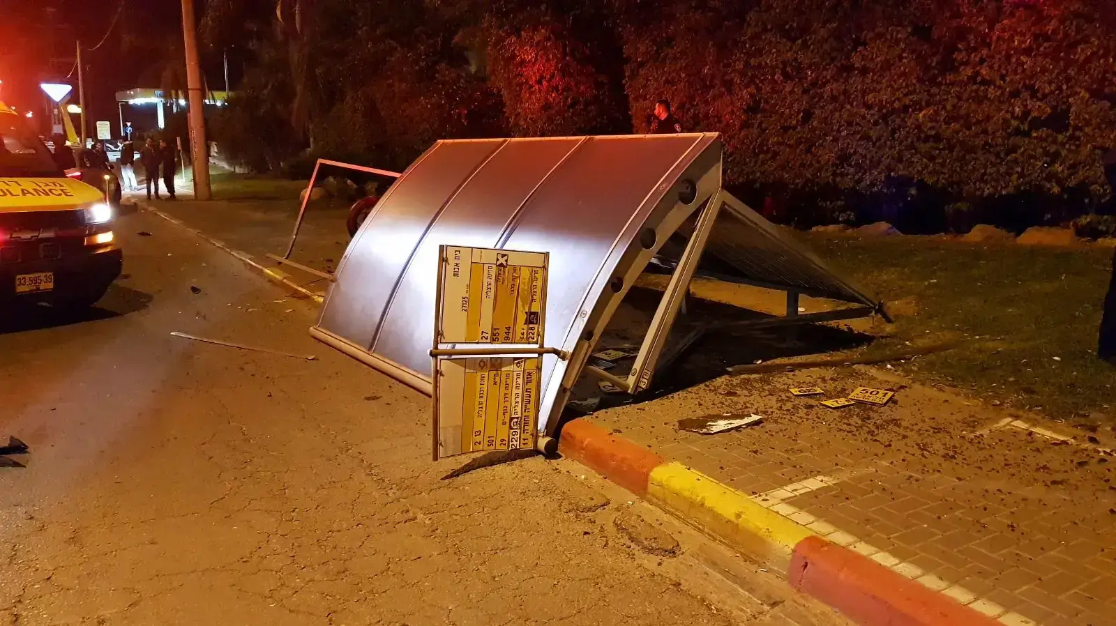 רוכב אופנוע כבן 30 נהרג בהתנגשות בתחנת אוטובוס בהרצליה, 10 בדצמבר 2017 רוכב אופנוע כבן 30 נהרג בהתנגשות בתחנת אוטובוס בהרצליה, 10 בדצמבר 2017