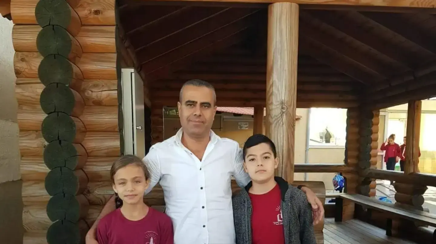 גאלב נסראלדין, מורה מהכפר כסרא ותלמידו גאלב נסראלדין, מורה מהכפר כסרא ותלמידו