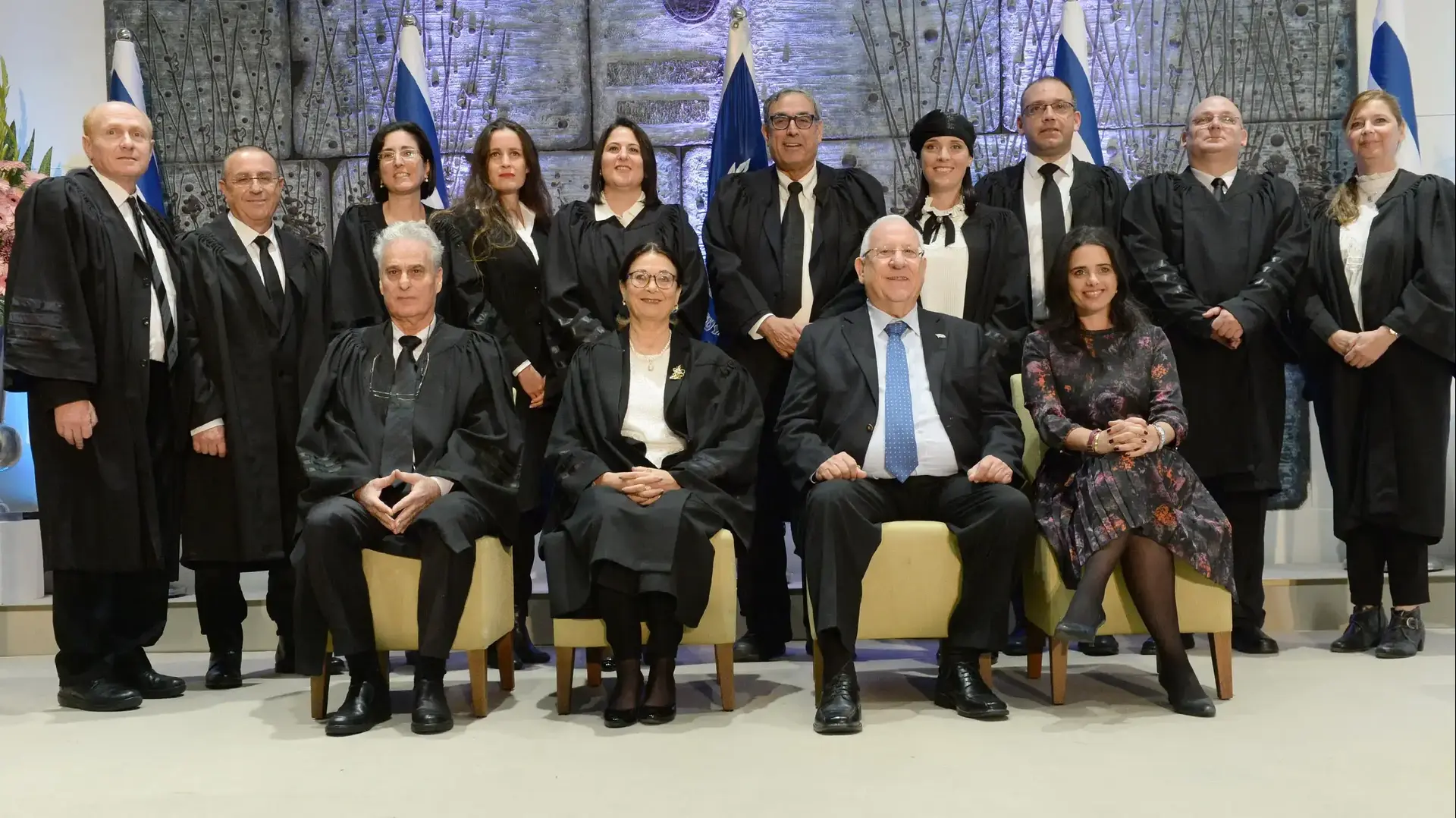 נשיא המדינה בטקס השבעת שופטים שהתקיים היום בבית הנשיא 11 בדצמבר 2017. נשיא המדינה בטקס השבעת שופטים שהתקיים היום בבית הנשיא 11 בדצמבר 2017.