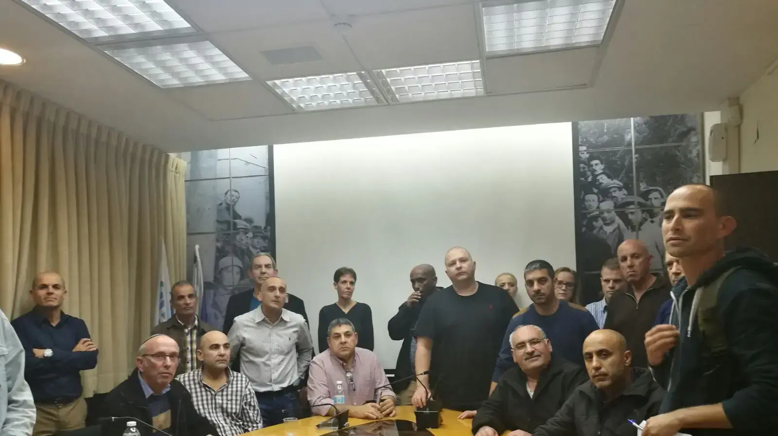 ועד עובדי טבע במסיבת העיתונאים, 13 בדצמבר 2017 ועד עובדי טבע במסיבת העיתונאים, 13 בדצמבר 2017