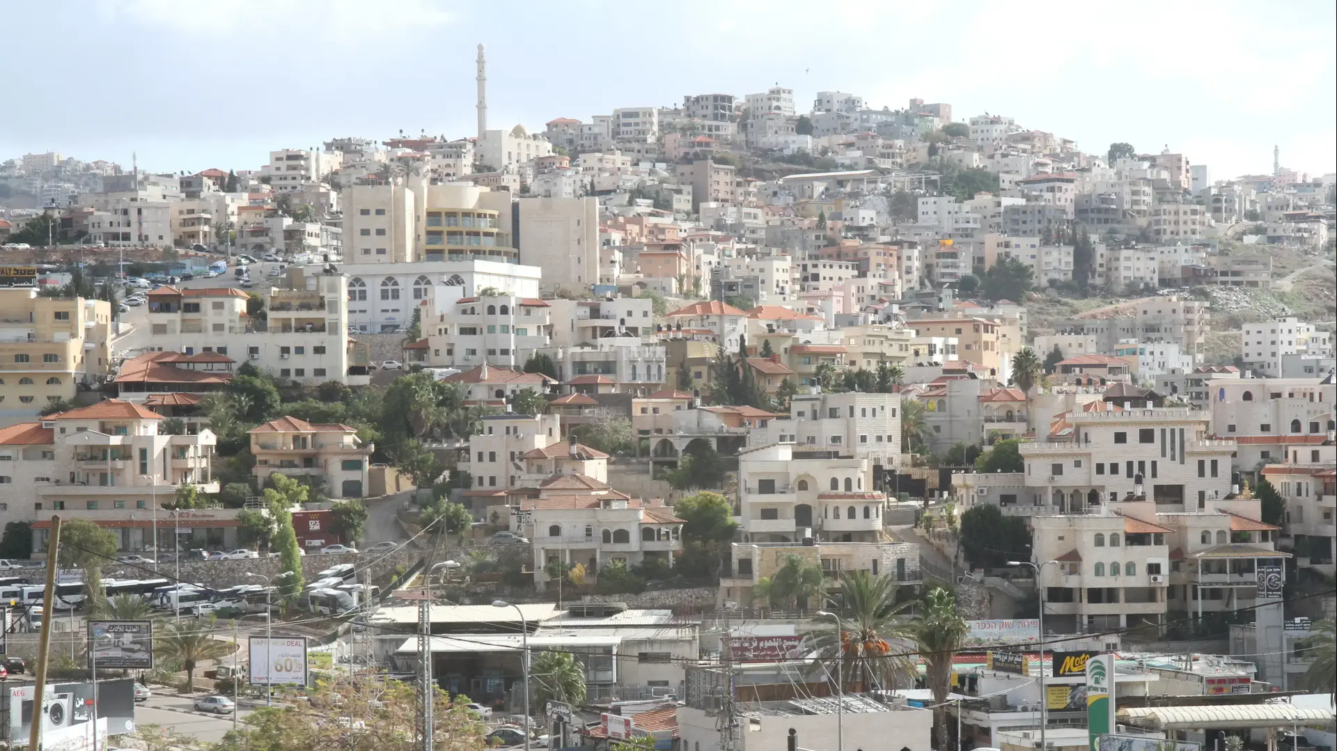 אום אל פאחם לאחר ההכרזה של ליברמן, 14 בדצמבר 2017 אום אל פאחם לאחר ההכרזה של ליברמן, 14 בדצמבר 2017