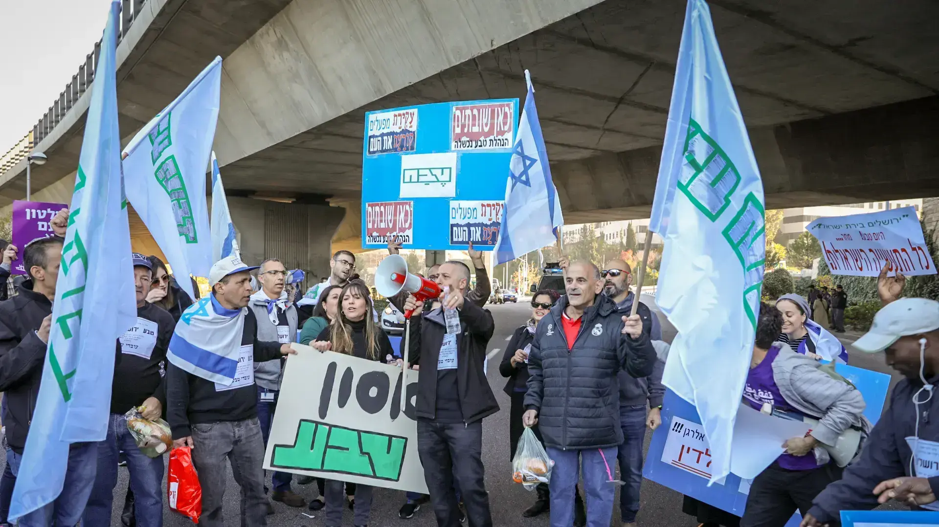 הפגנת עובדי טבע, ירושלים הפגנת עובדי טבע, ירושלים