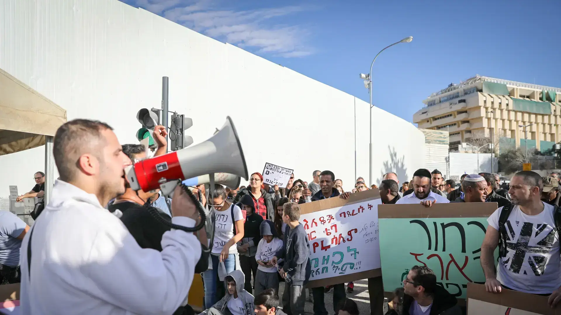 הפגנת עובדי טבע, קריית הממשלה, ירושלים, 17 בדצמבר 2017 הפגנת עובדי טבע, קריית הממשלה, ירושלים, 17 בדצמבר 2017