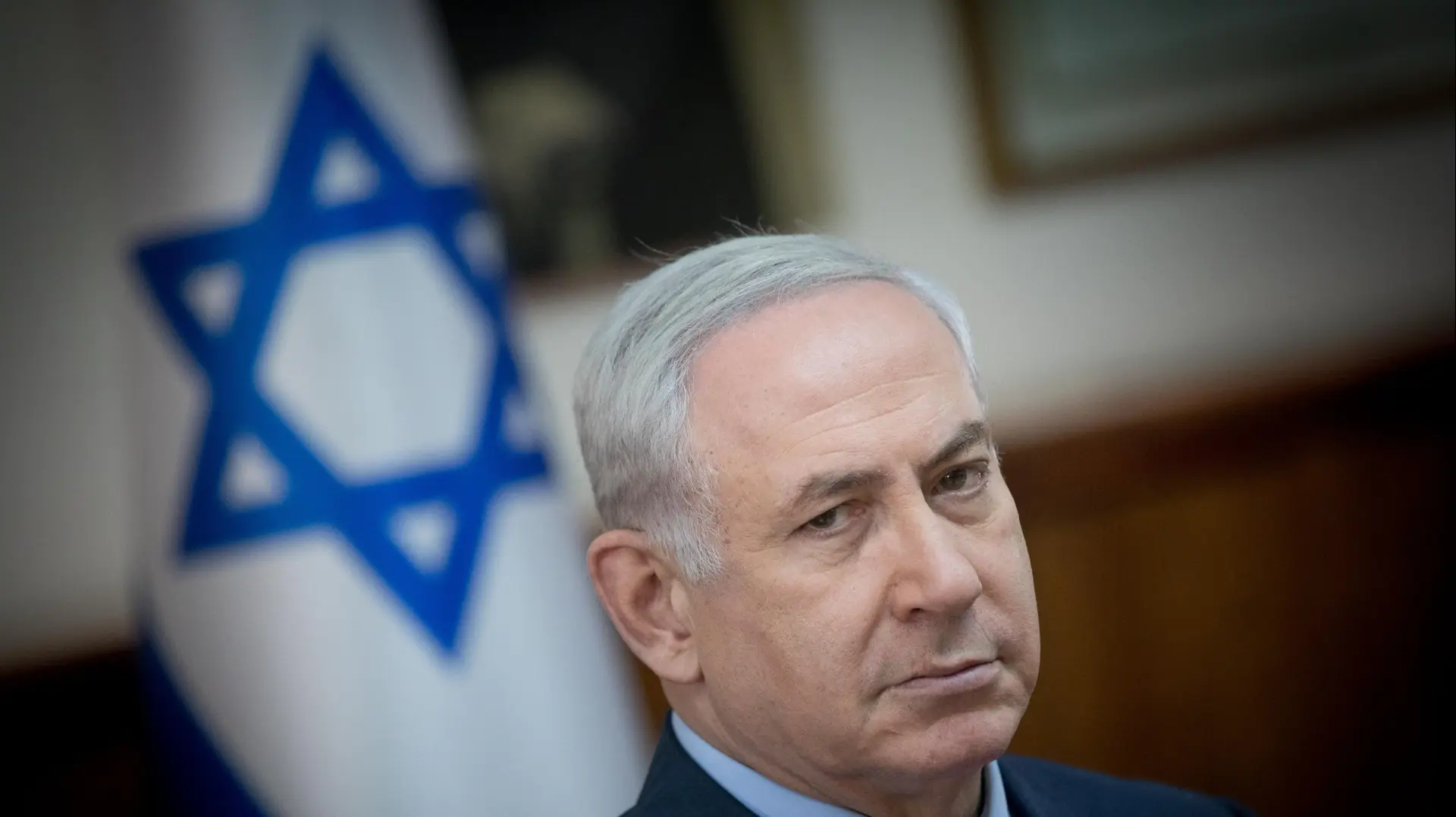 בנימין נתניהו בישיבת ממשלה 17 בדצמבר 2017 בנימין נתניהו בישיבת ממשלה 17 בדצמבר 2017