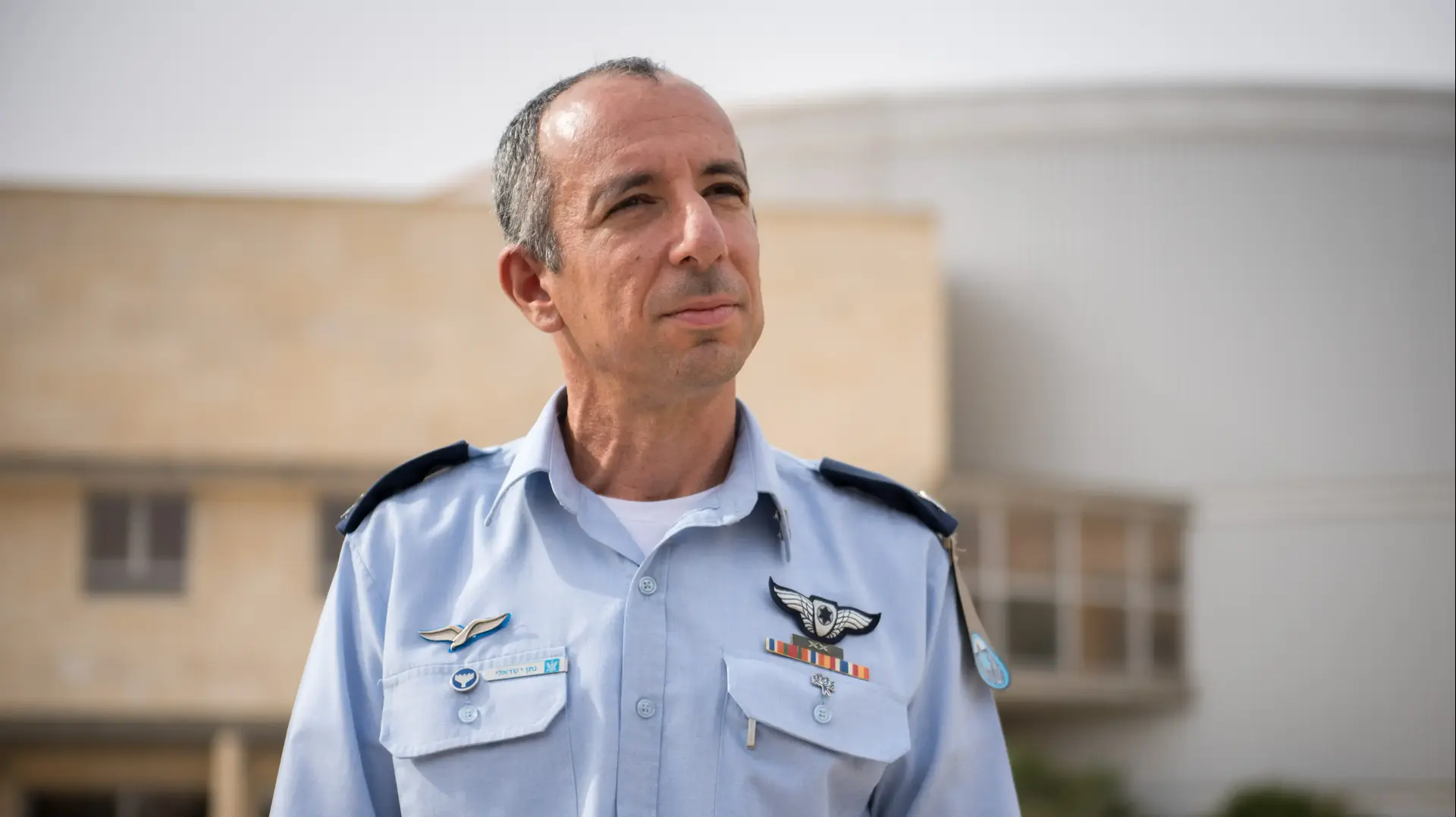 נתן ישראלי, ראש להק כח אדם, בית ספר לטיסה, חצרים, 19 בדצמבר 2017 נתן ישראלי, ראש להק כח אדם, בית ספר לטיסה, חצרים, 19 בדצמבר 2017