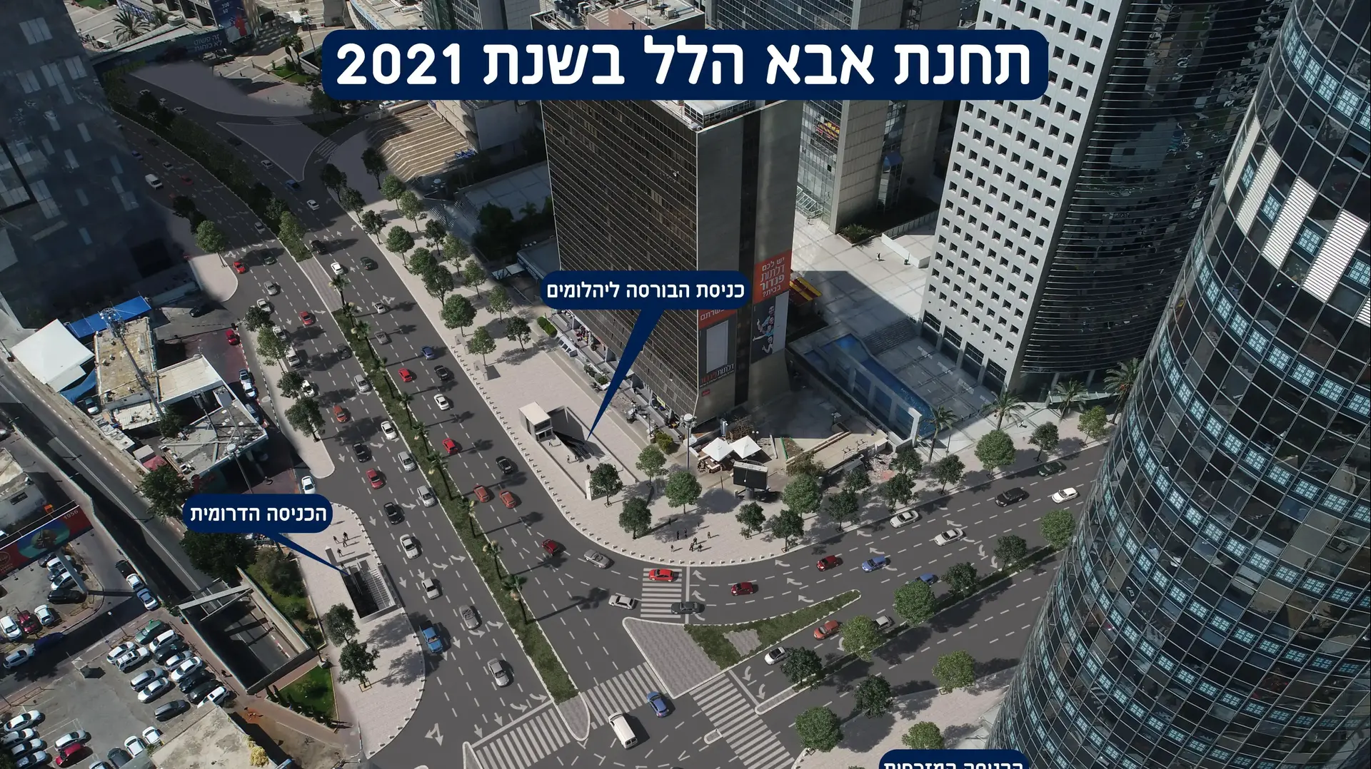 הדמיית כניסות אבא הלל הדמיית כניסות אבא הלל