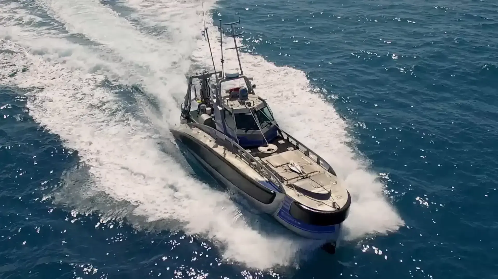 כלי השיט האוטונומי של אלביט המכונה Seagll השתתף בתרגיל של חילות הים הבריטי הישראלי