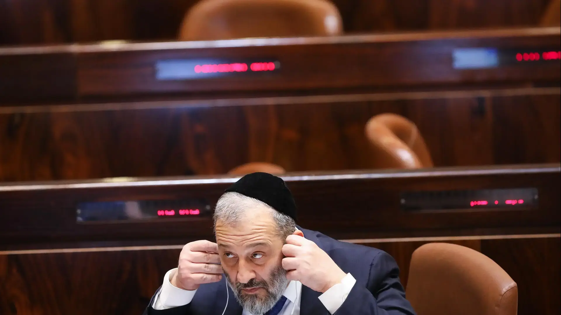 אריה דרעי במליאת הכנסת, ירושלים, 26 בדצמבר 2017 אריה דרעי במליאת הכנסת, ירושלים, 26 בדצמבר 2017