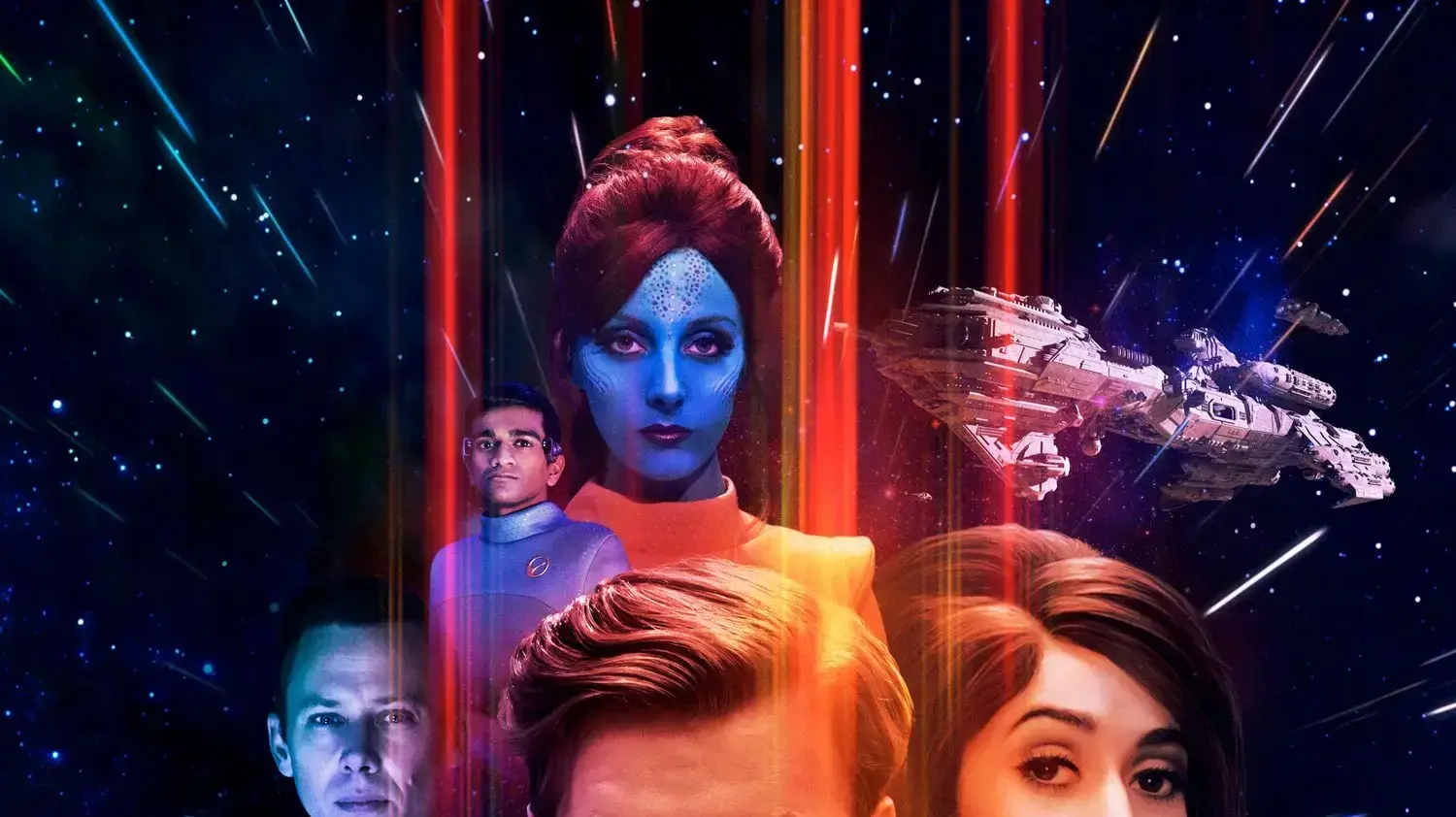 מראה שחורה עונה 4, הפרק "USS Callister" ג'סי פלמונס, ג'ימי סימפסון, כריסטין מיליוטי מראה שחורה עונה 4, הפרק "USS Callister" ג'סי פלמונס, ג'ימי סימפסון, כריסטין מיליוטי
