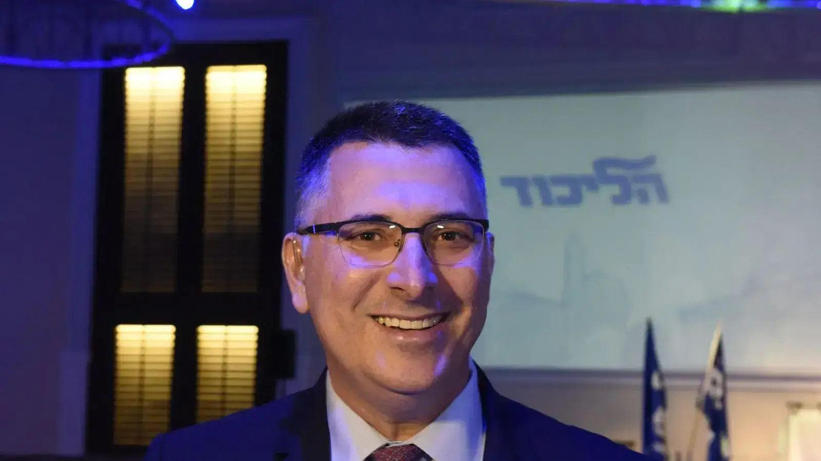 גדעון סער בכנס ליכוד, אווניו, קריית שדה התעופה, 31 בדצמבר 2017 גדעון סער בכנס ליכוד, אווניו, קריית שדה התעופה, 31 בדצמבר 2017