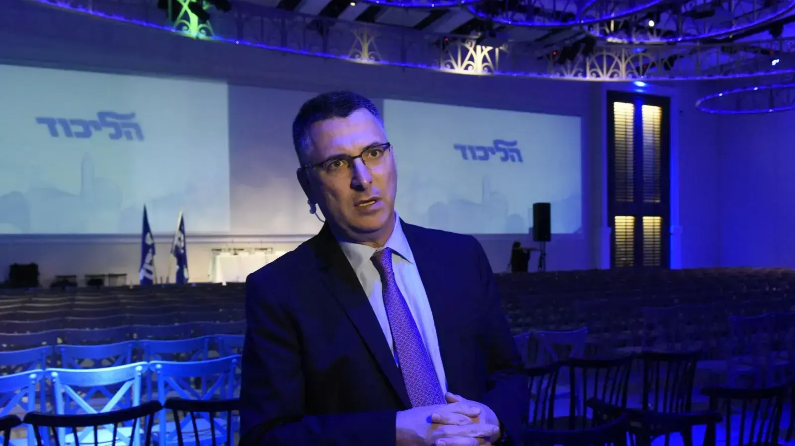 גדעון סער בכנס ליכוד, אווניו, קריית שדה התעופה, 31 בדצמבר 2017 גדעון סער בכנס ליכוד, אווניו, קריית שדה התעופה, 31 בדצמבר 2017