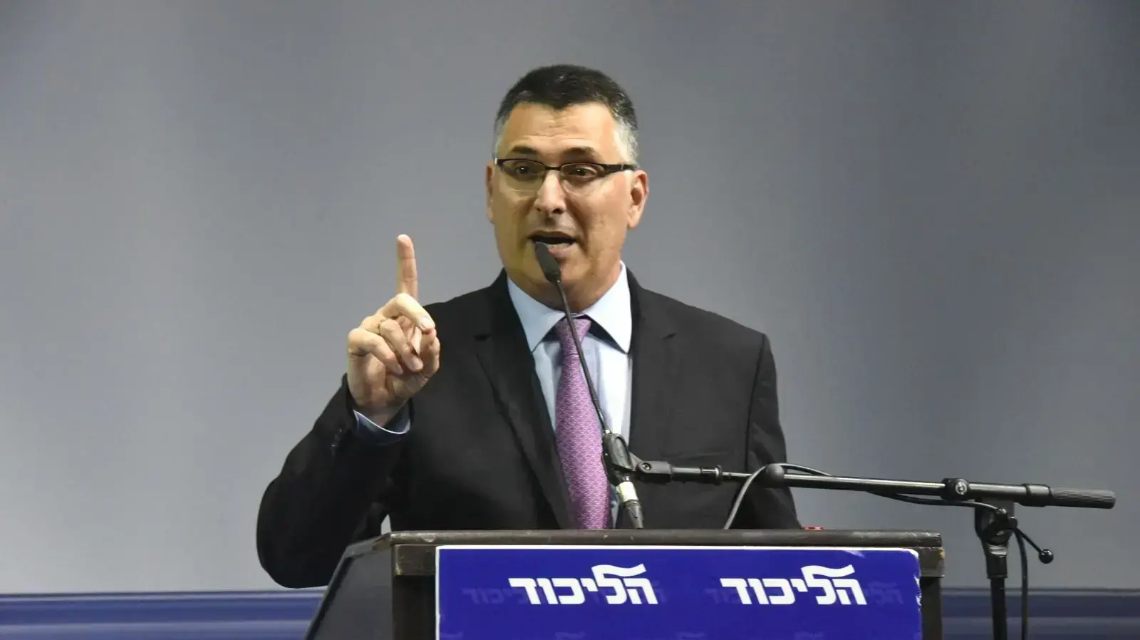 גדעון סער בכנס ליכוד, אווניו, קריית שדה התעופה, 31 בדצמבר 2017 גדעון סער בכנס ליכוד, אווניו, קריית שדה התעופה, 31 בדצמבר 2017