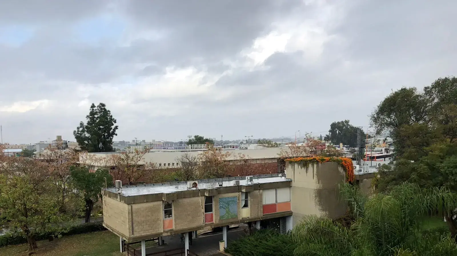 גשם בנתניה 1 בינואר 2018 גשם בנתניה 1 בינואר 2018