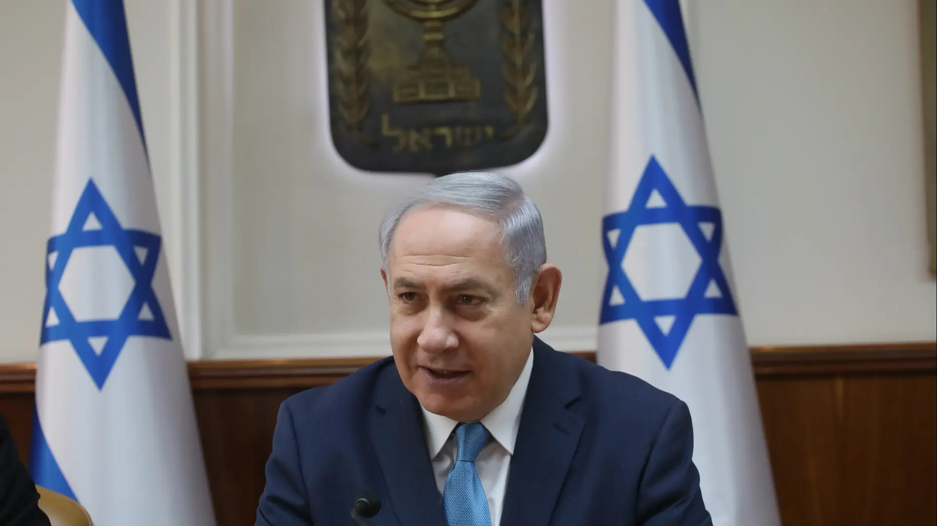 בנימין נתניהו, ישיבת ממשלה, 3 בינואר 2018 בנימין נתניהו, ישיבת ממשלה, 3 בינואר 2018