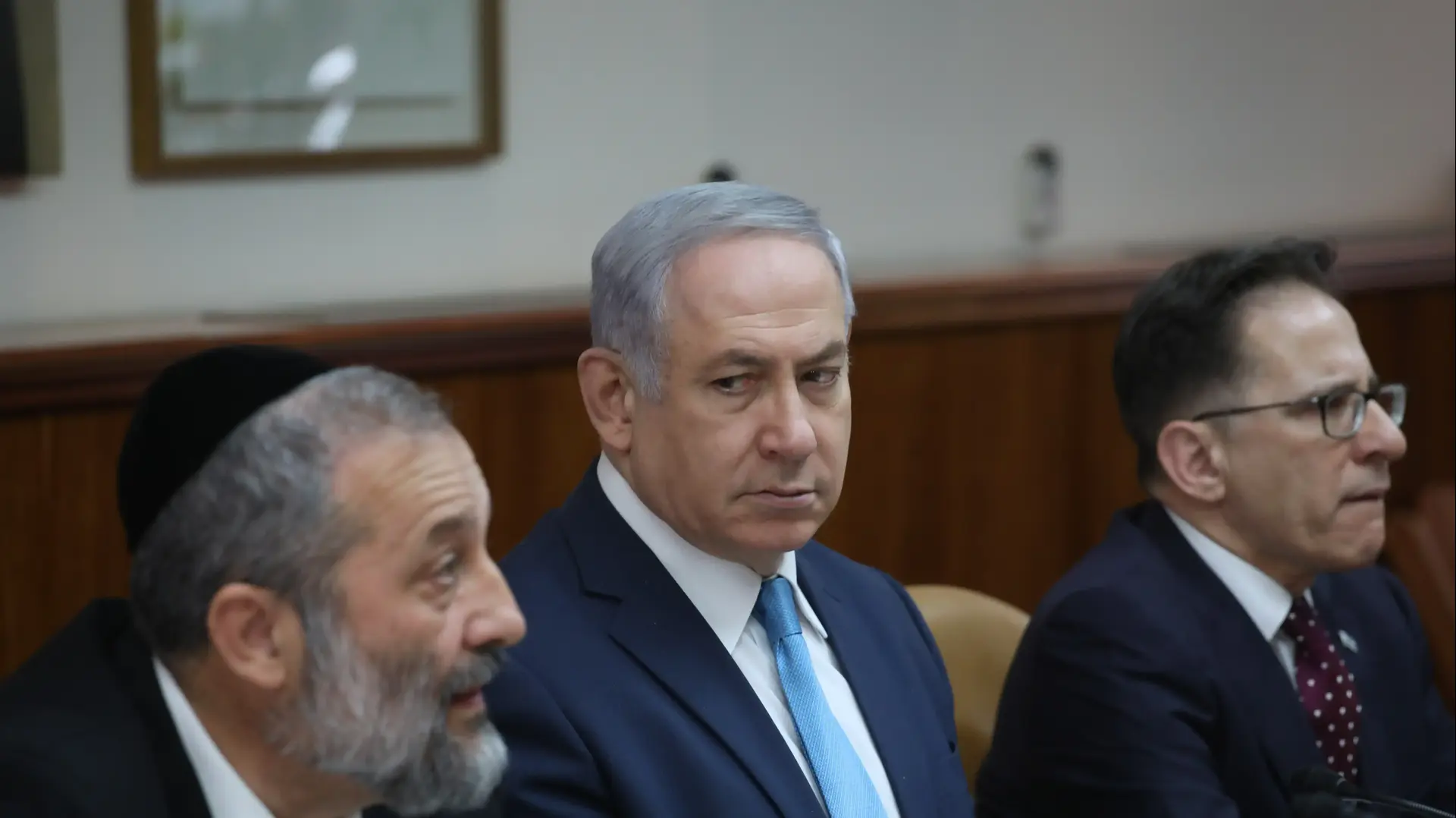 בנימין נתניהו, ישיבת ממשלה, 3 בינואר 2018 בנימין נתניהו, ישיבת ממשלה, 3 בינואר 2018