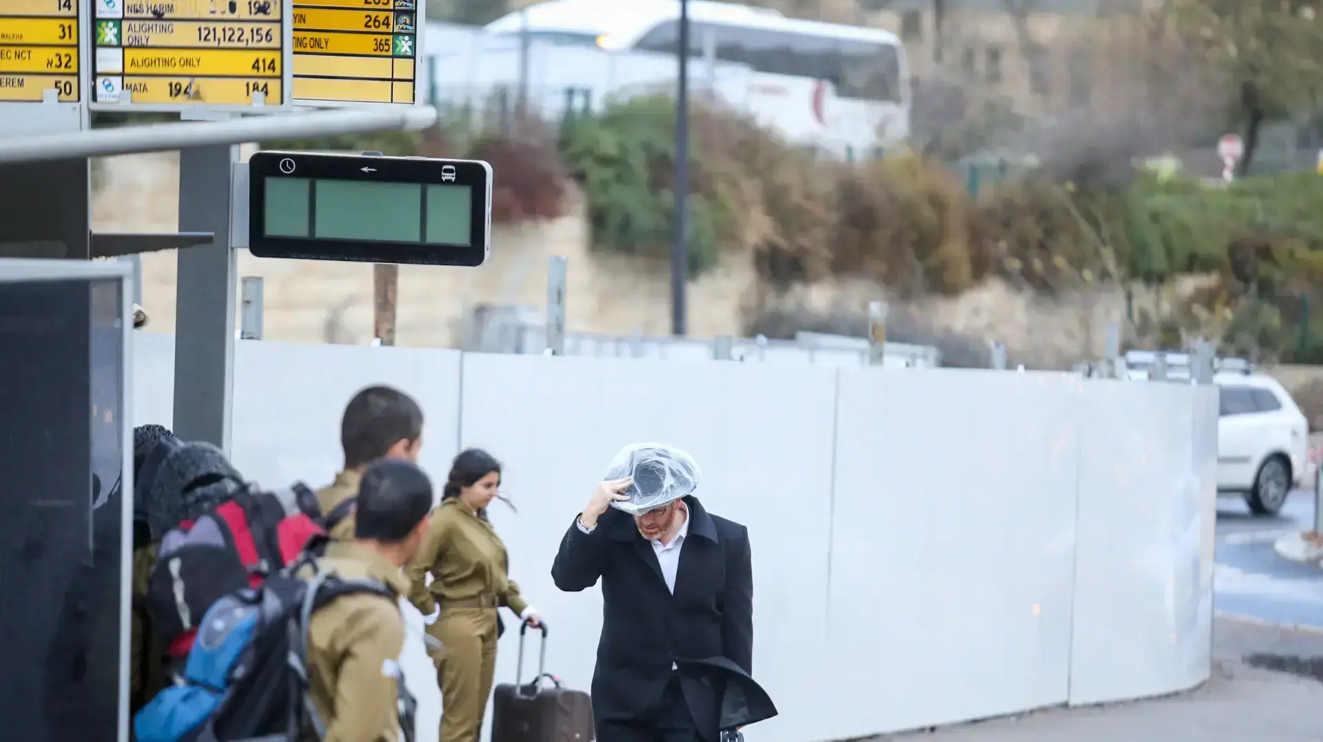 גשם בירושלים 5 בינואר 2018 גשם בירושלים 5 בינואר 2018