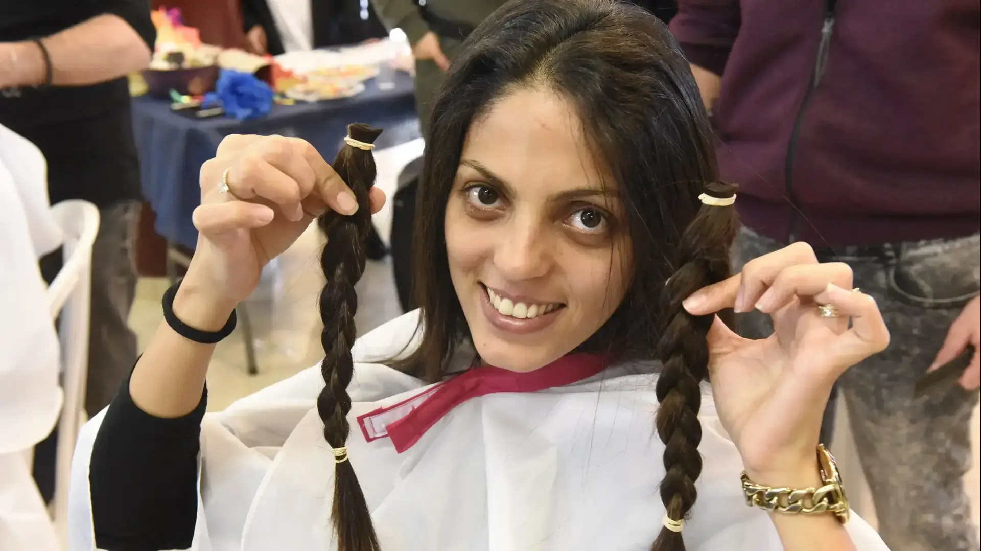 מיצג הזדהות של שוטרים עם חולי סרטן, אקדמייה לשוטרים, בית שמש