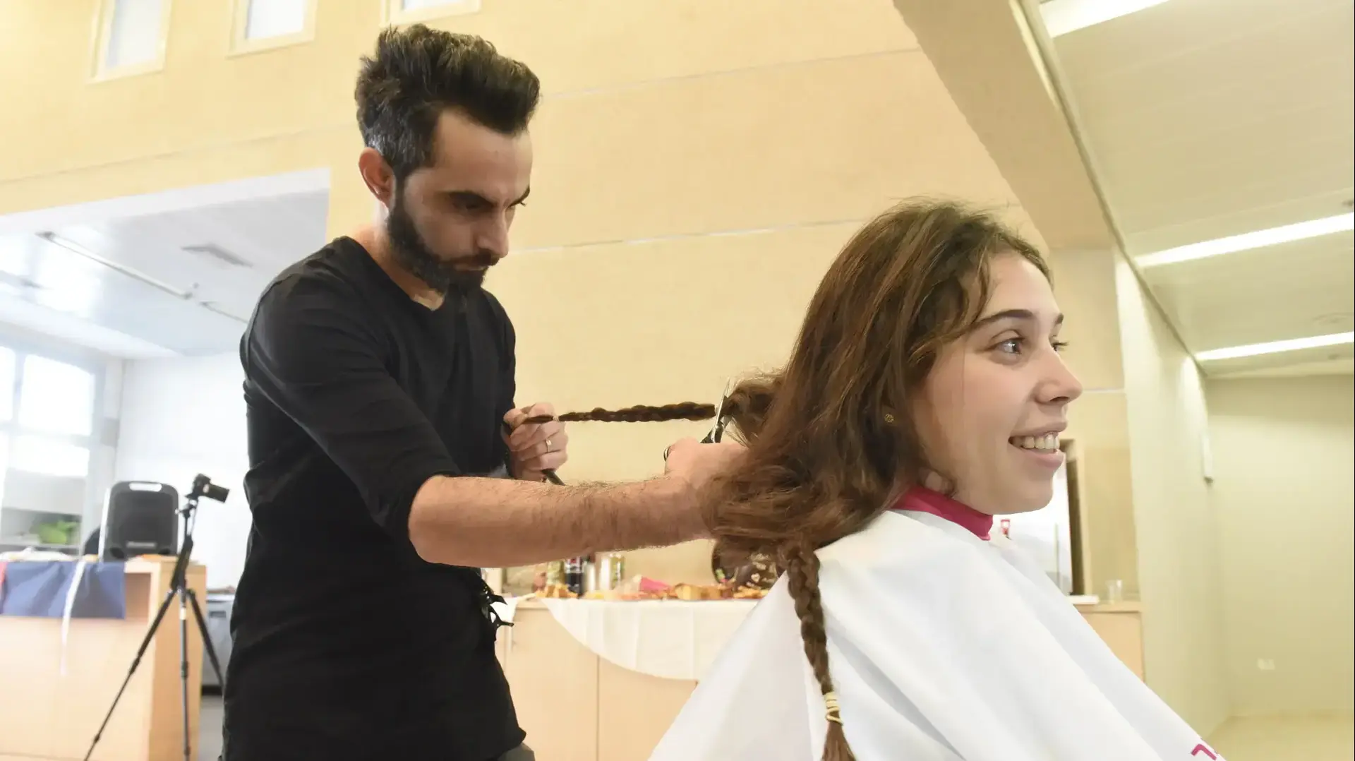 מיצג הזדהות של שוטרים עם חולי סרטן, אקדמייה לשוטרים, בית שמש מיצג הזדהות של שוטרים עם חולי סרטן, אקדמייה לשוטרים, בית שמש