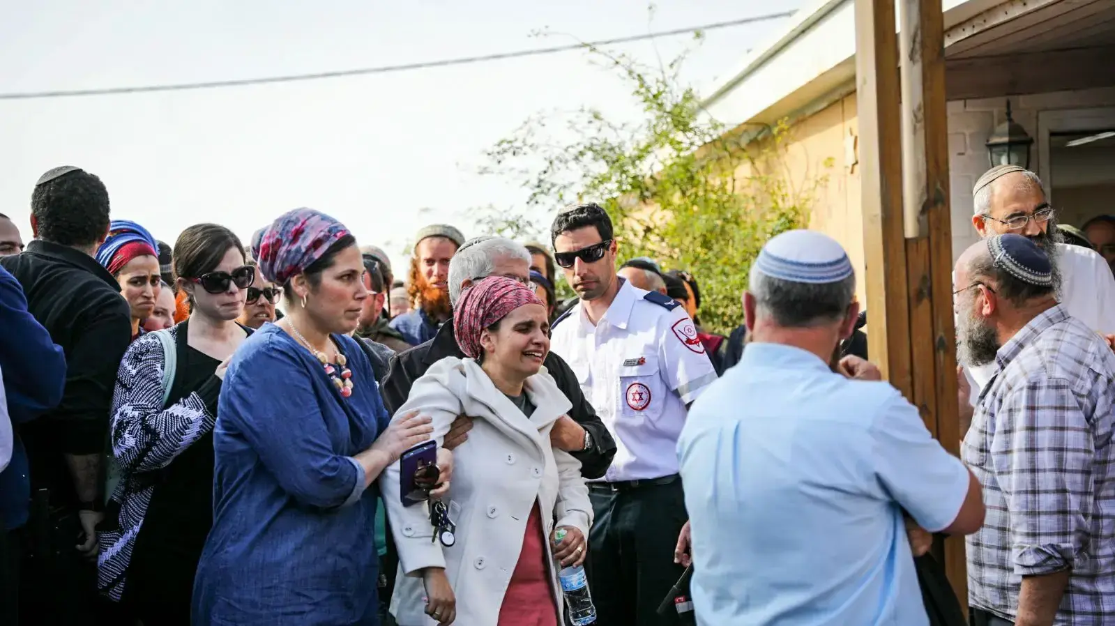 אלמנתו של רזיאל שבח אשר נרצח בפיגוע הירי בחוות גלעד 10 בינואר 2018 אלמנתו של רזיאל שבח אשר נרצח בפיגוע הירי בחוות גלעד 10 בינואר 2018