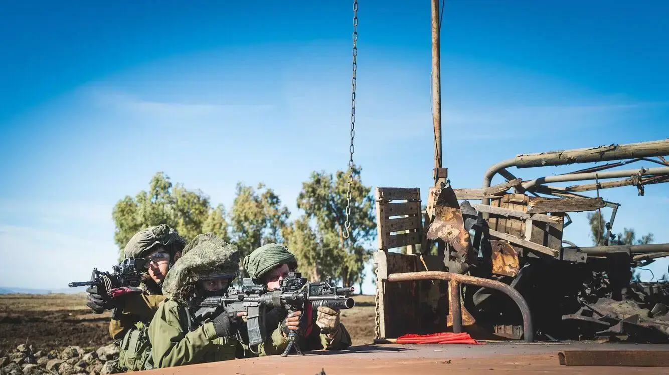 תרגיל של גדוד 101 של חטיבת הצנחנים, ינואר 2018