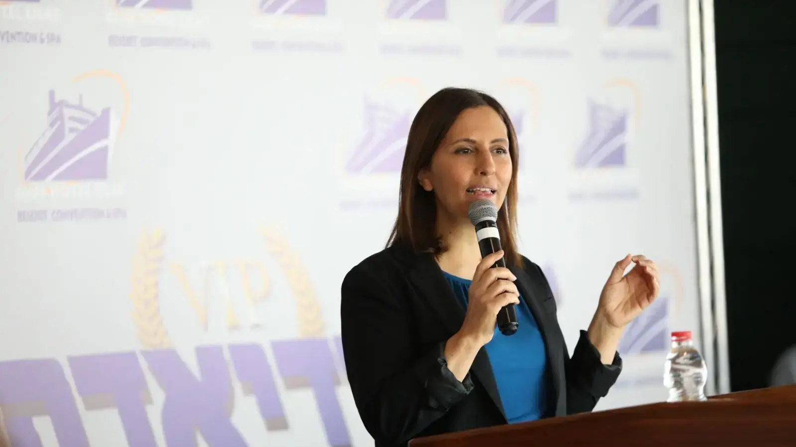 השרה גילה גמליאל בכנס הליכודיאדה באילת, 13 בינואר 2018 השרה גילה גמליאל בכנס הליכודיאדה באילת, 13 בינואר 2018