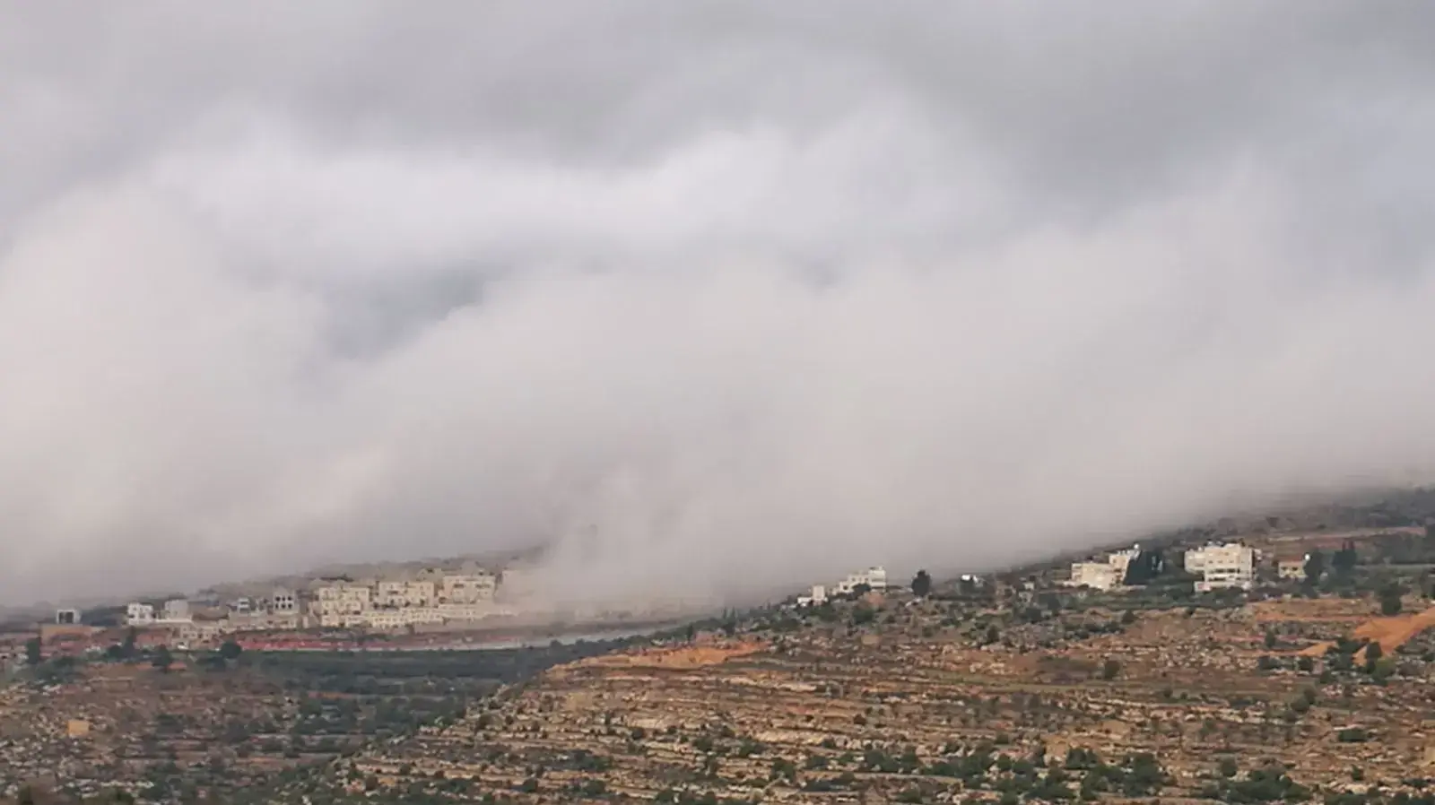 מזג אוויר חורפי בגוש עציון, 17 בינואר 2018 מזג אוויר חורפי בגוש עציון, 17 בינואר 2018