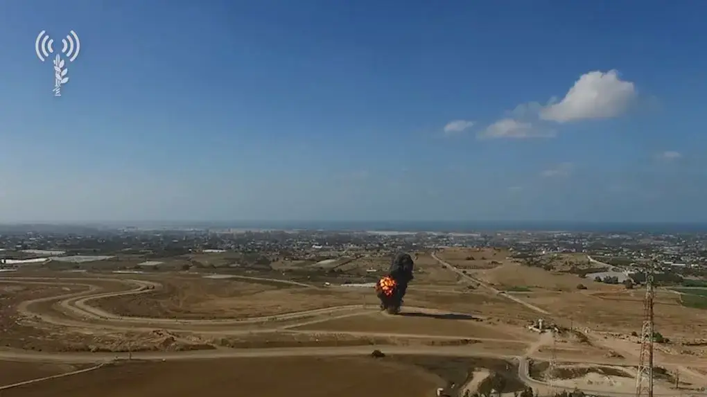 תקפית מנהרת הטרור של הגא"פ במזרח חאן יונס תקפית מנהרת הטרור של הגא"פ במזרח חאן יונס
