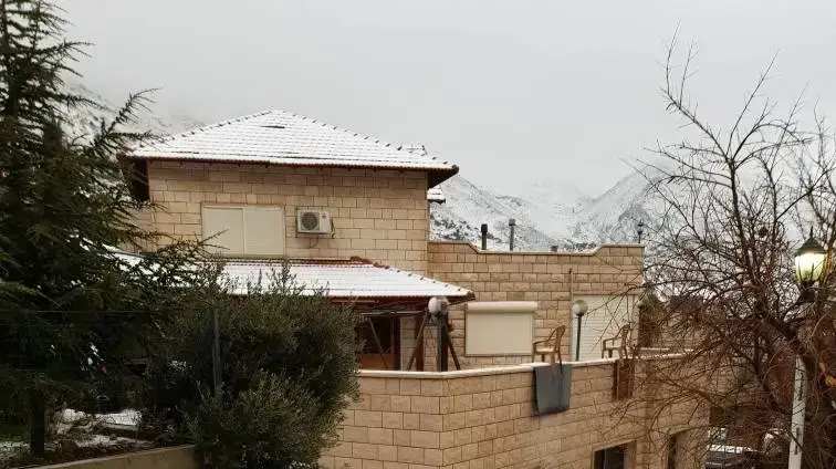 בוקר מושלג במגדל שמס
