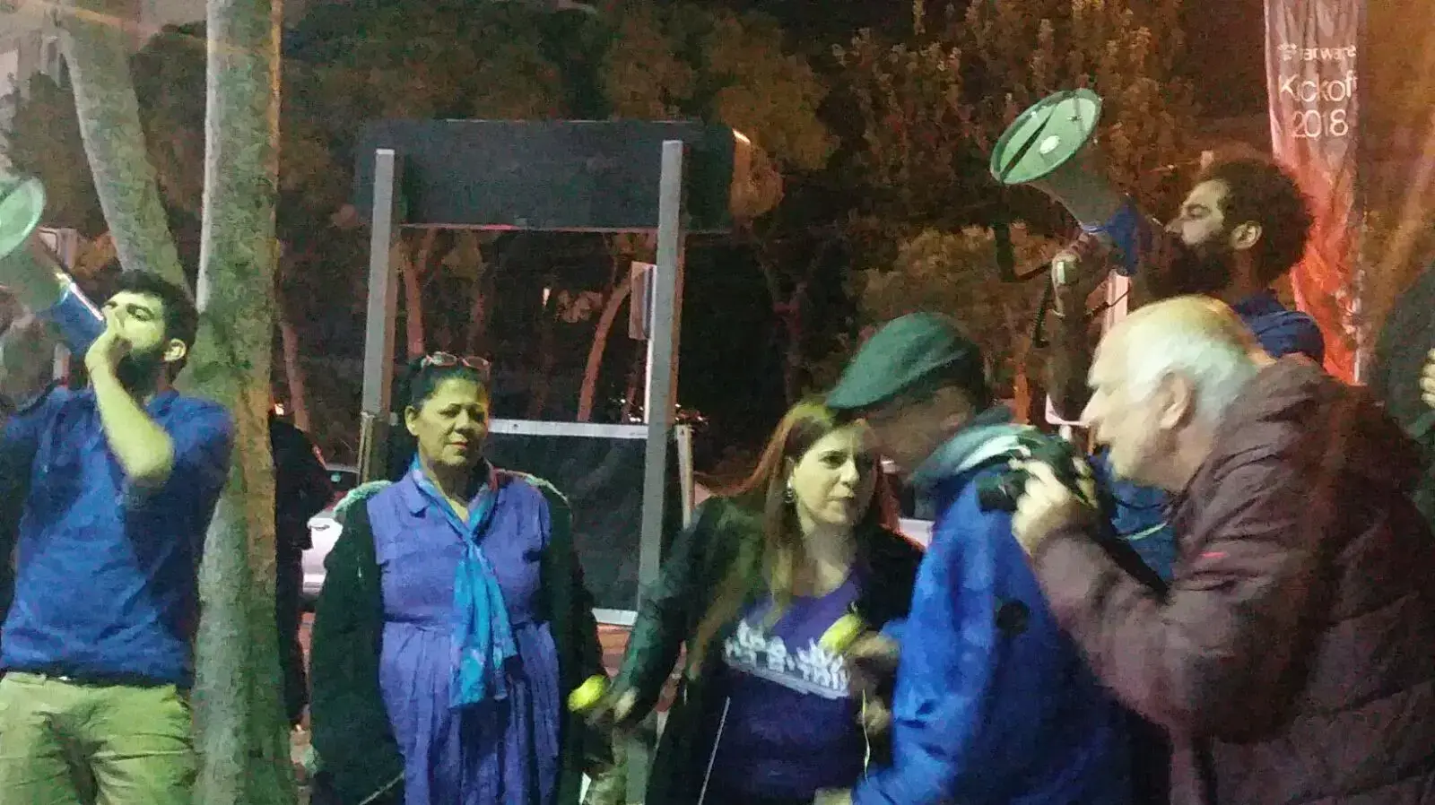 הפגנות נגד השחיתות, חיפה, 20 בינואר 2018 הפגנות נגד השחיתות, חיפה, 20 בינואר 2018