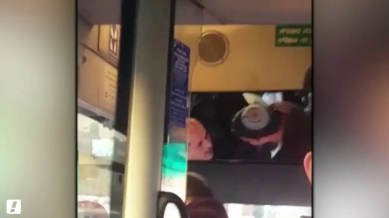 נוסע תוקף נהג אגד נוסע תוקף נהג אגד