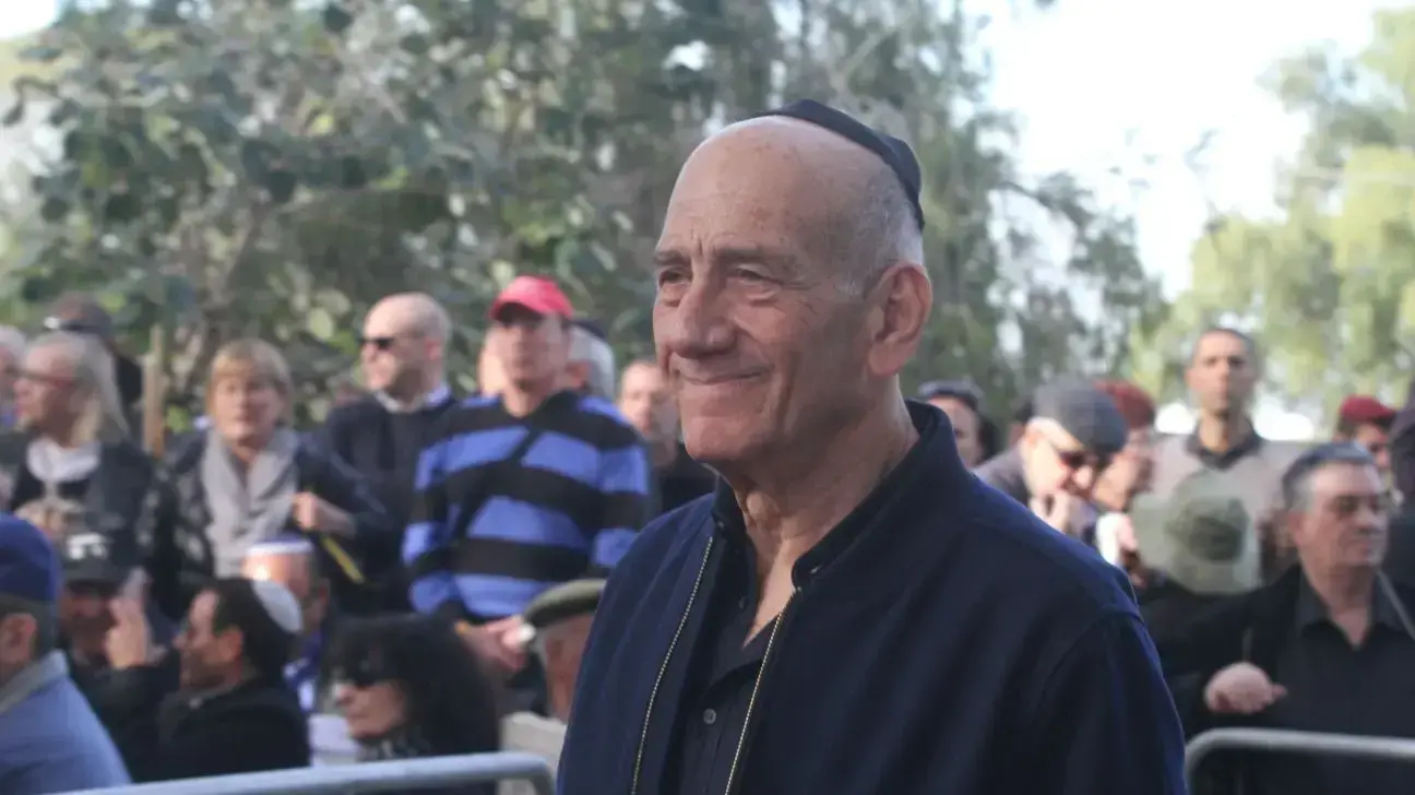 אהוד אולמרט, בהלוויתו של דורון רובין מרס"פ מאי 67, בהלוויתו של האלוף דורון רובין, קרית שאול, 21 בינואר 2018
