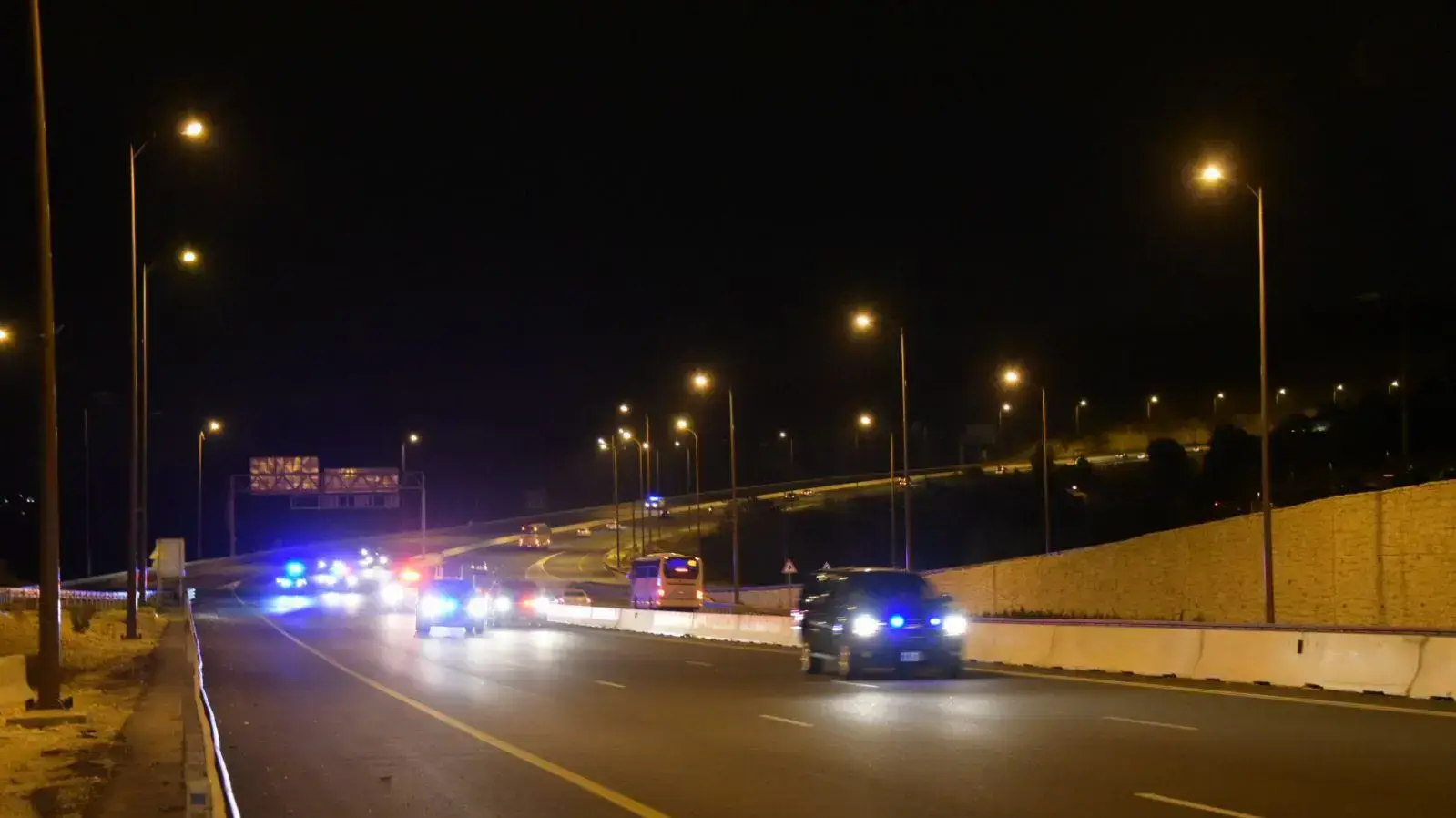 השיירה של מייק פנס בדרך מנתב"ג לירושלים, 21 בינואר 2018 השיירה של מייק פנס בדרך מנתב"ג לירושלים, 21 בינואר 2018