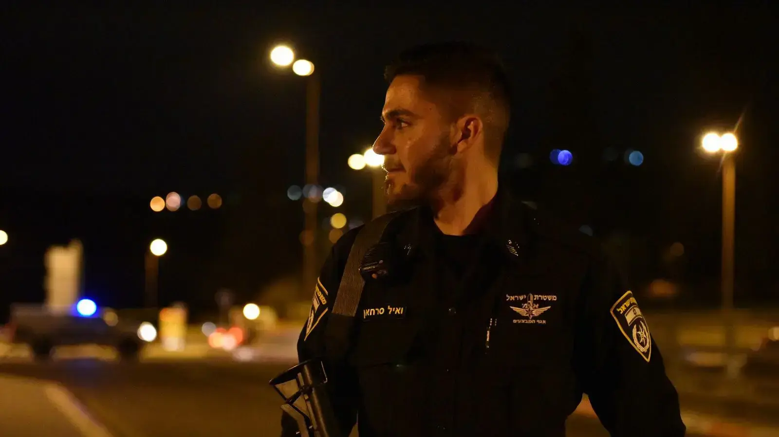 המשטרה מאבטחת את השיירה של מייק פנס בדרך מנתב"ג לירושלים, 21 בינואר 2018 המשטרה מאבטחת את השיירה של מייק פנס בדרך מנתב"ג לירושלים, 21 בינואר 2018