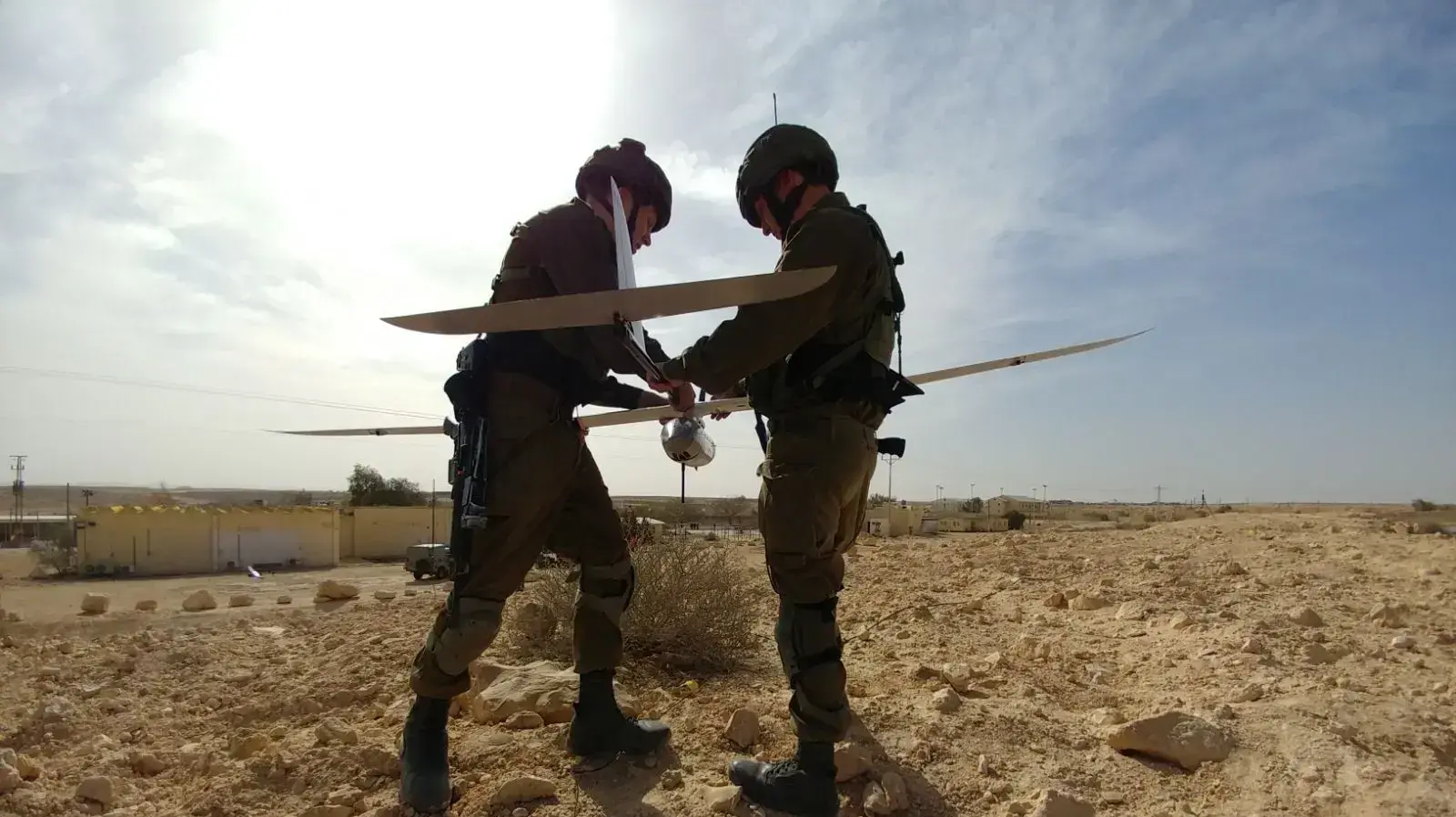 יום עיון ביחידת ?רוכב שמיים?,, בסיס רמון, 22 בינואר 2018