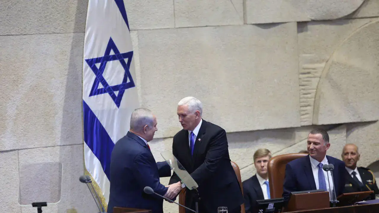 ביקור סגן נשיא ארה"ב מייקל פנס בכנסת 22 בינאור 2018 ביקור סגן נשיא ארה"ב מייקל פנס בכנסת 22 בינאור 2018