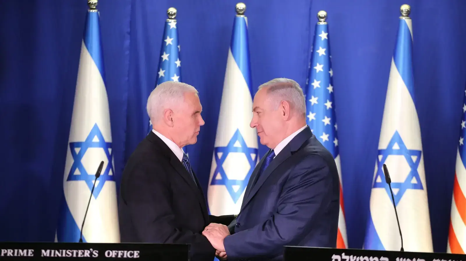 ארוחת ערב של סגן נשיא ארה"ב מייק פנס ורעייתו עם ראש הממשלה ורעייתו במעון רה"מ 22 בינאור 2018 ארוחת ערב של סגן נשיא ארה"ב מייק פנס ורעייתו עם ראש הממשלה ורעייתו במעון רה"מ 22 בינאור 2018