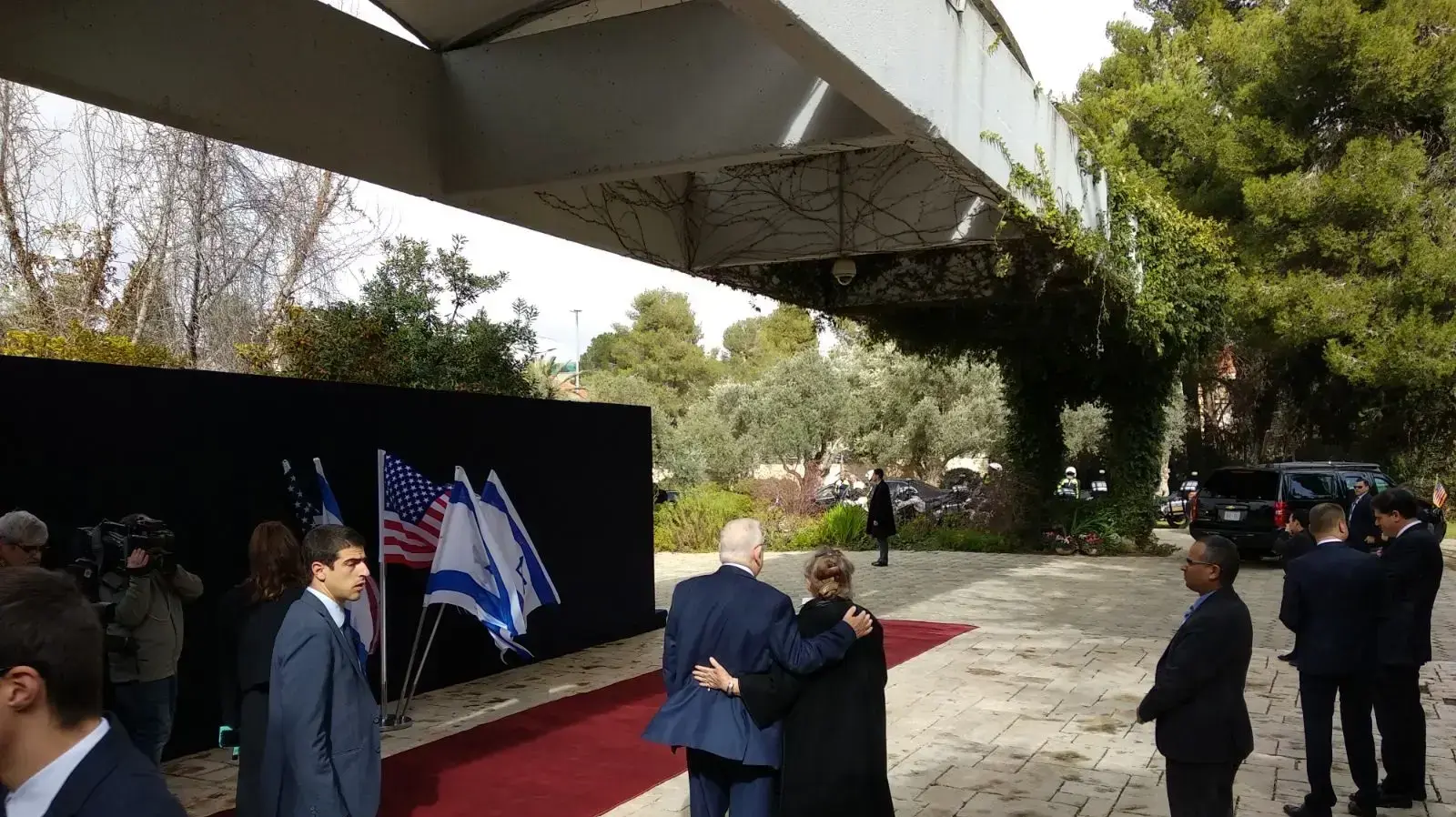 בקור מייק פנס- קבלת פנים ראובן ונחמה ריבלין, בית הנשיא, ירושלים, 23 בינואר 2018 בקור מייק פנס- קבלת פנים ראובן ונחמה ריבלין, בית הנשיא, ירושלים, 23 בינואר 2018